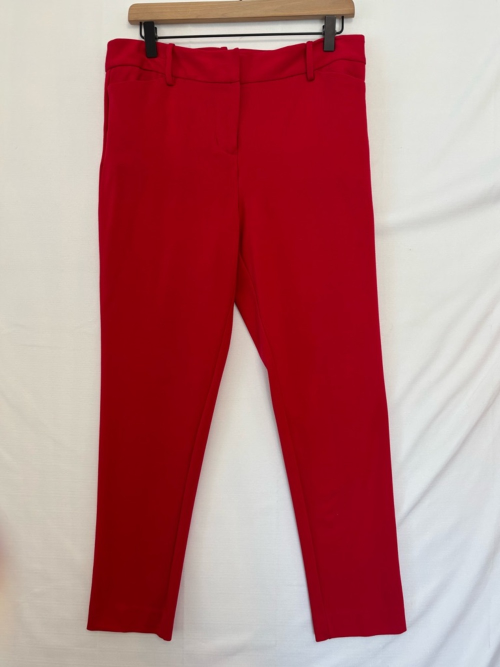 LIZ CLAIBORNE Red Straight Leg Dress Pants Size 4